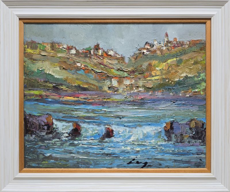 More, ulje na platnu, Ivan Vanja Milanović, sa 51×61 cm, bez 40×50 cm, sertifikat, 17700 dinara