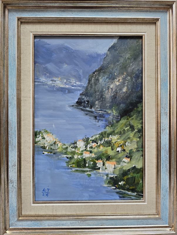 More 8, Dragan Tasić, akril na platnu kaširano na kartonu, sa 41×31 cm, bez 30×20 cm, sertifikat, 8850 dinara